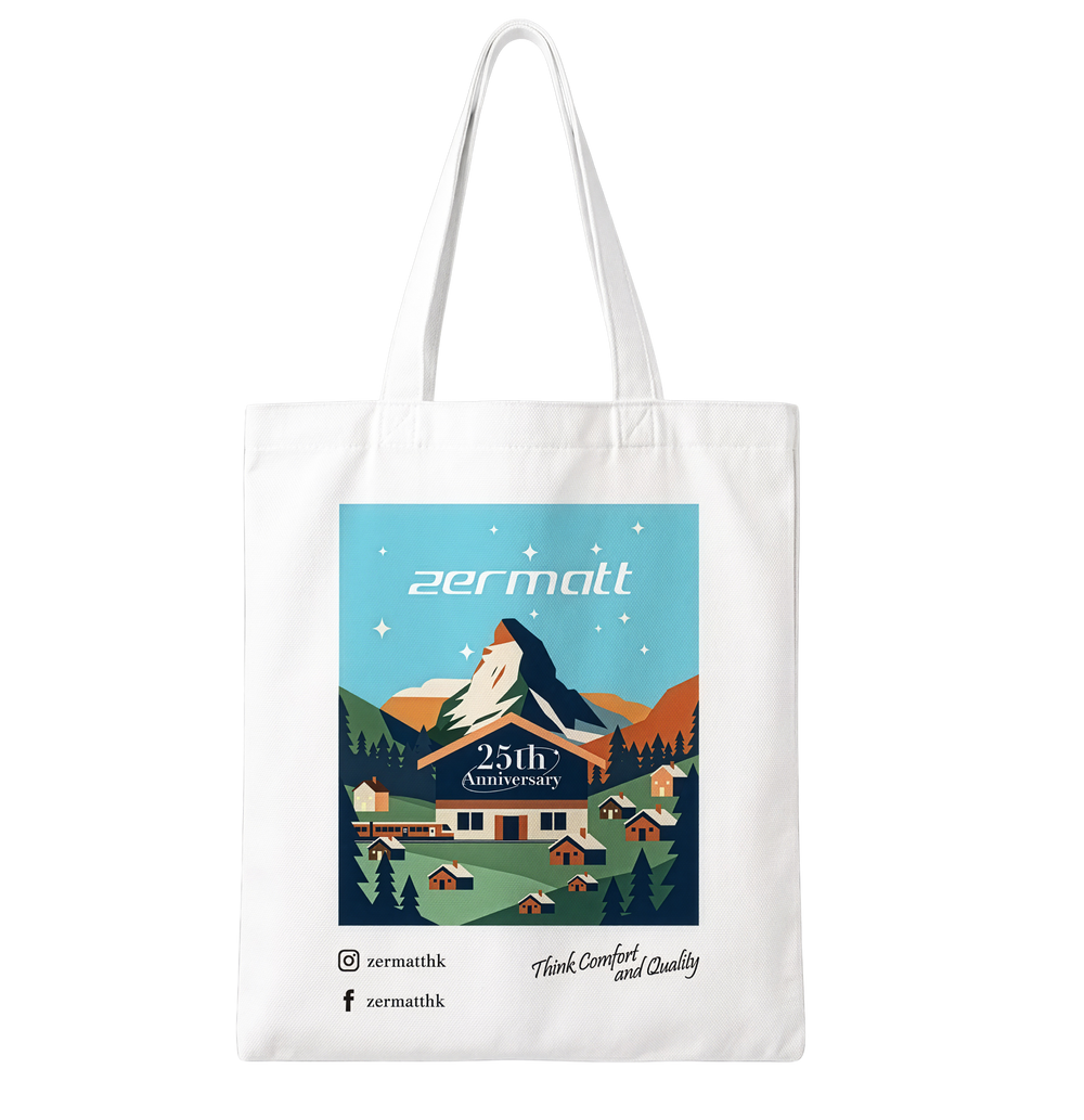 Zermatt 25th Anniversary Shopping Bag